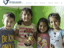 Tablet Screenshot of helpinghandsmi.org